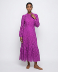 Orchid Guipure Lace Maxi Dress