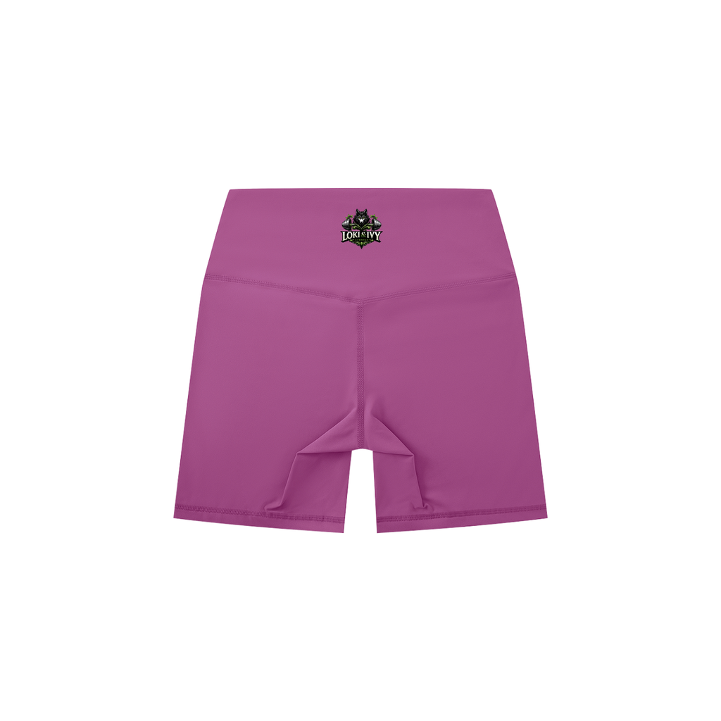 Loki & Ivy Women's High-Waisted Biker Shorts