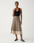 Aburi Geometric-Knit Skirt Set