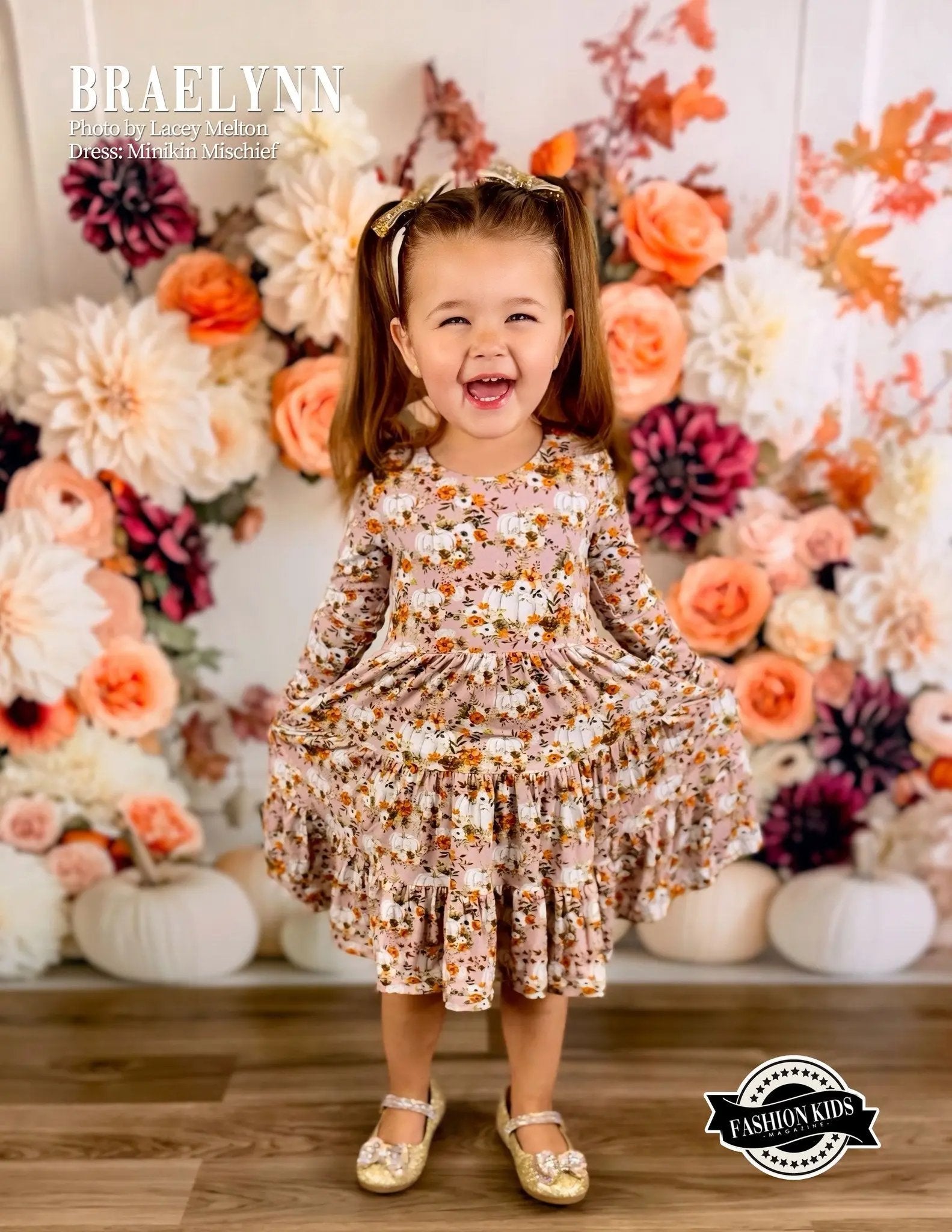 Long Sleeve Twirl Dress & Short Set