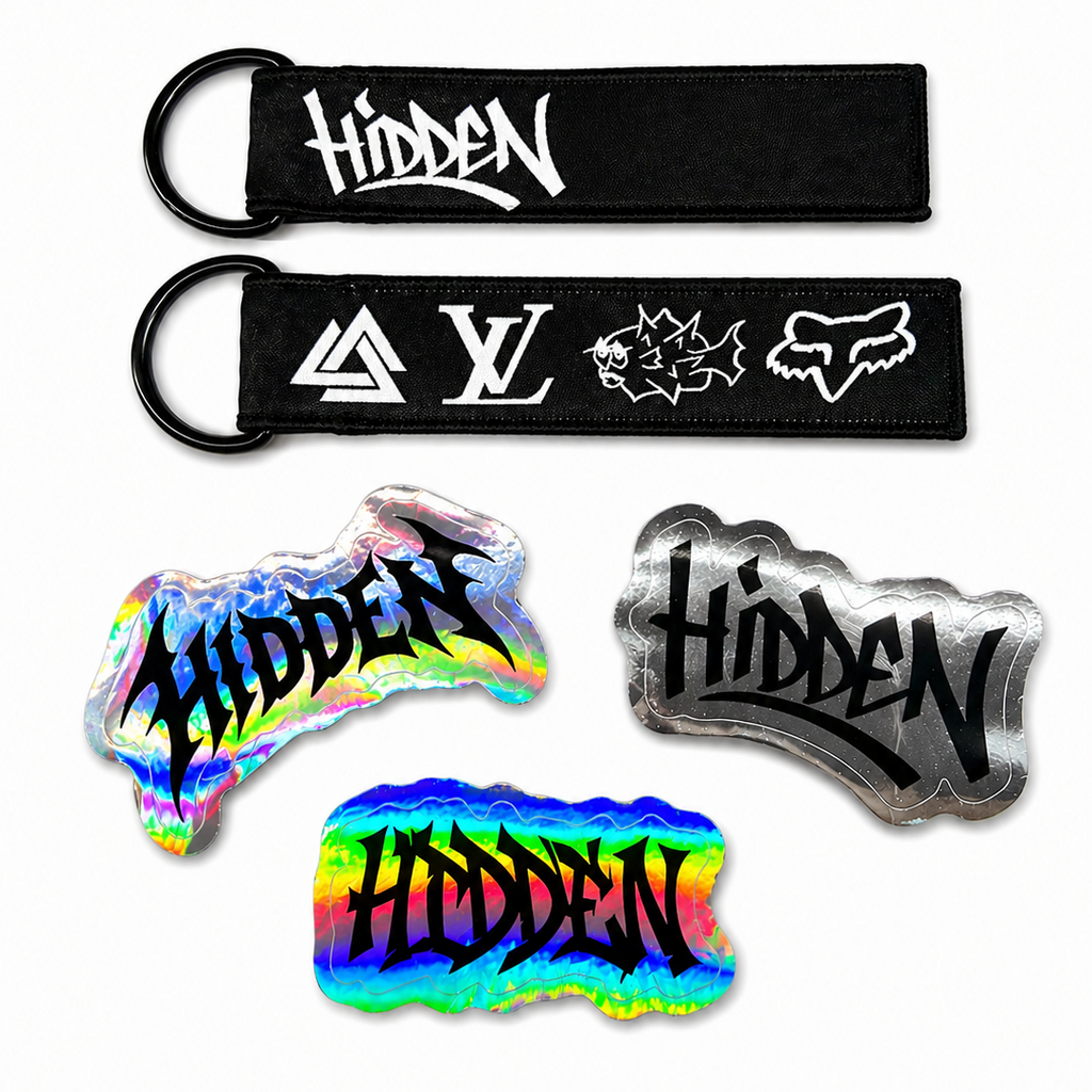 Hidden sticker and keychain pack 1