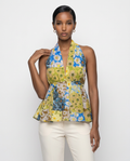 Field of Daisies Patchwork Halter