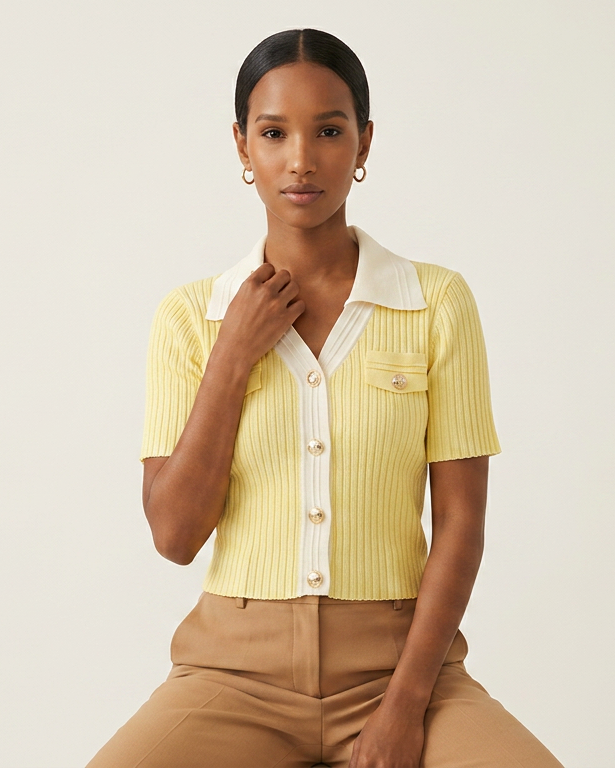 Sunshine & Cream Knit Cardigan