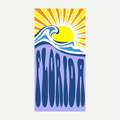 FLORIDA Sunset Beach Towel