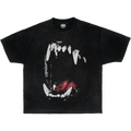Dog Teeth Streetwear Boxy Tee Unisex Cotton Boxy Fit 240 GSM