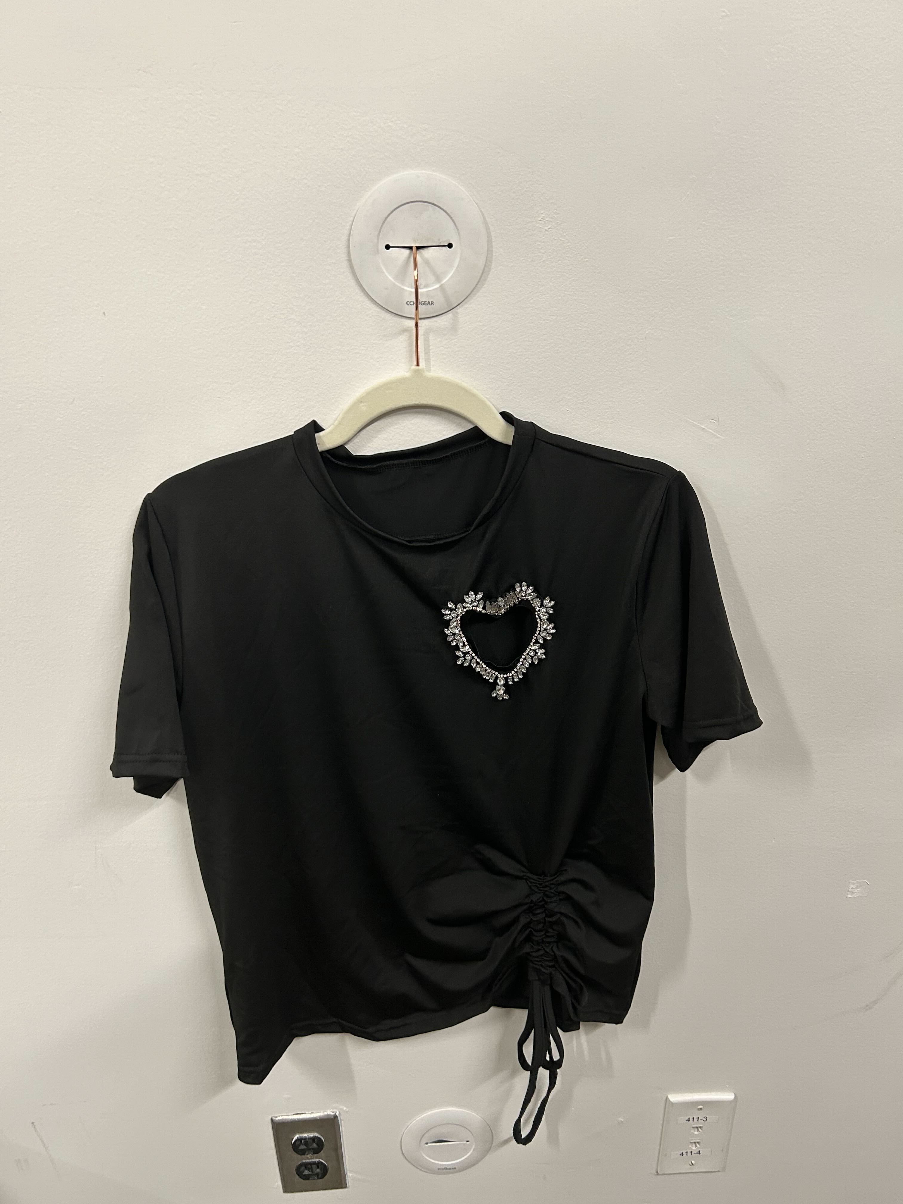 Midnight Crystal-Heart Tee