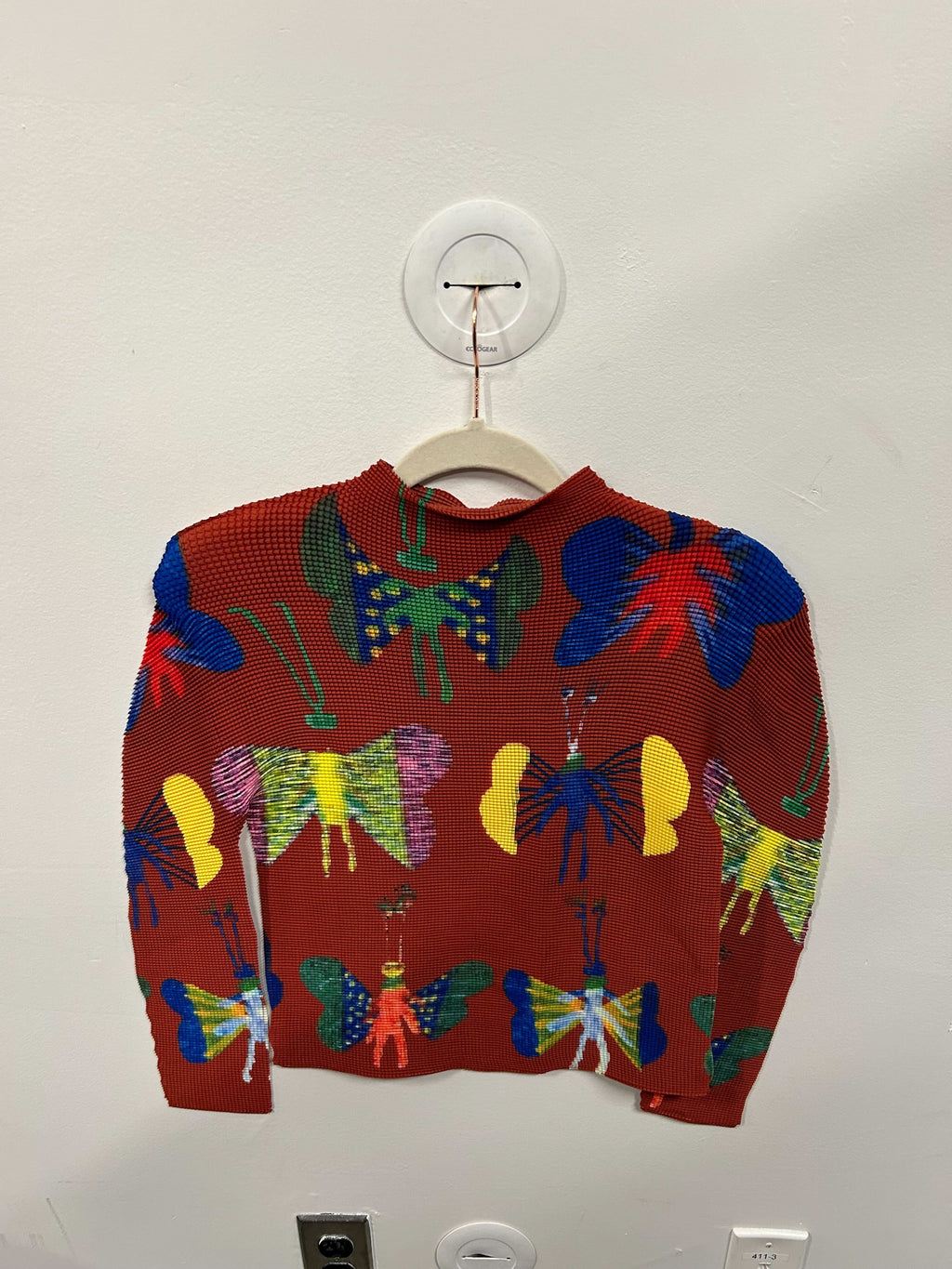Mariposa Graphic-Knit Top