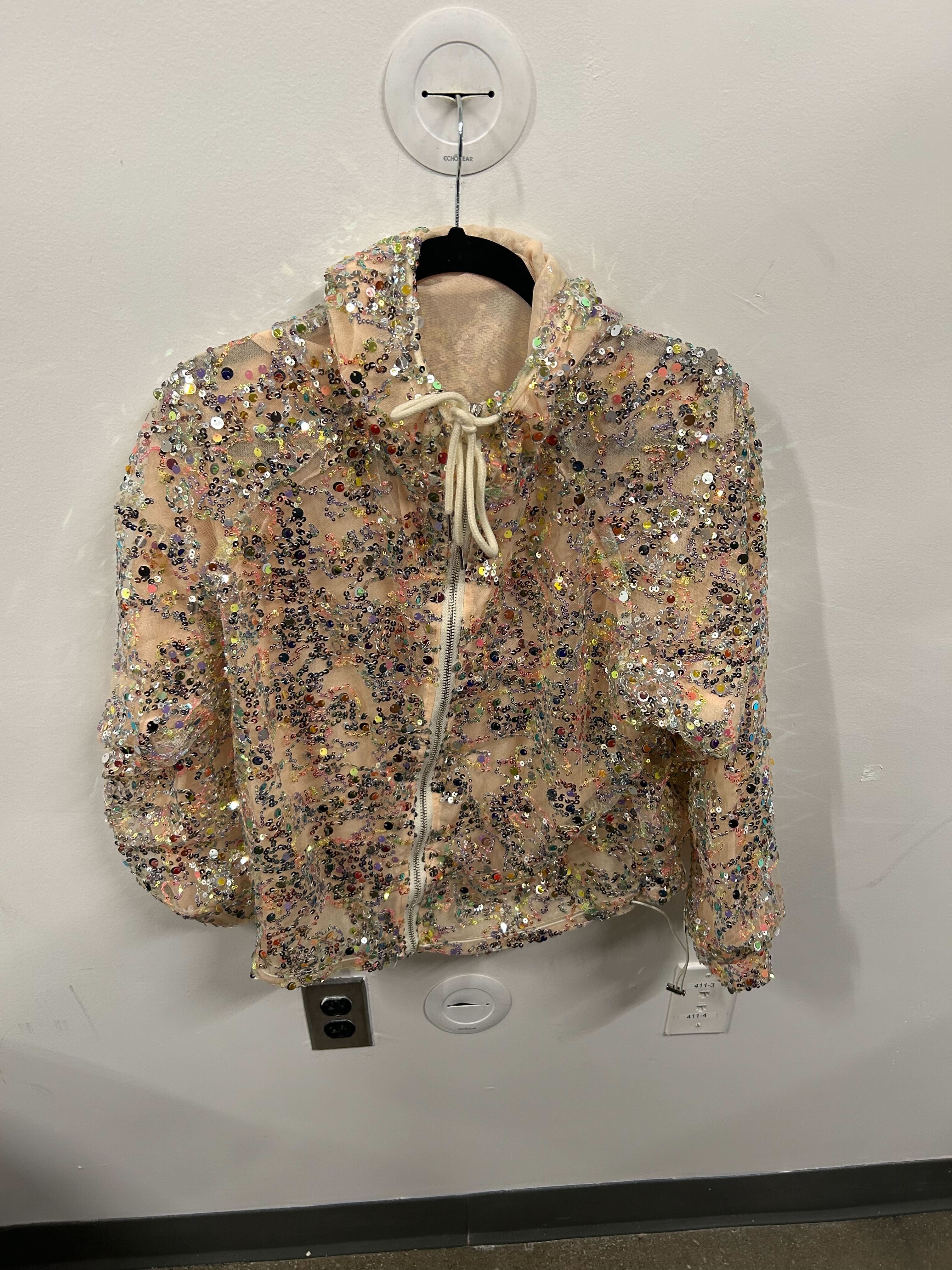 Jubilee Confetti-Sequin Hoodie