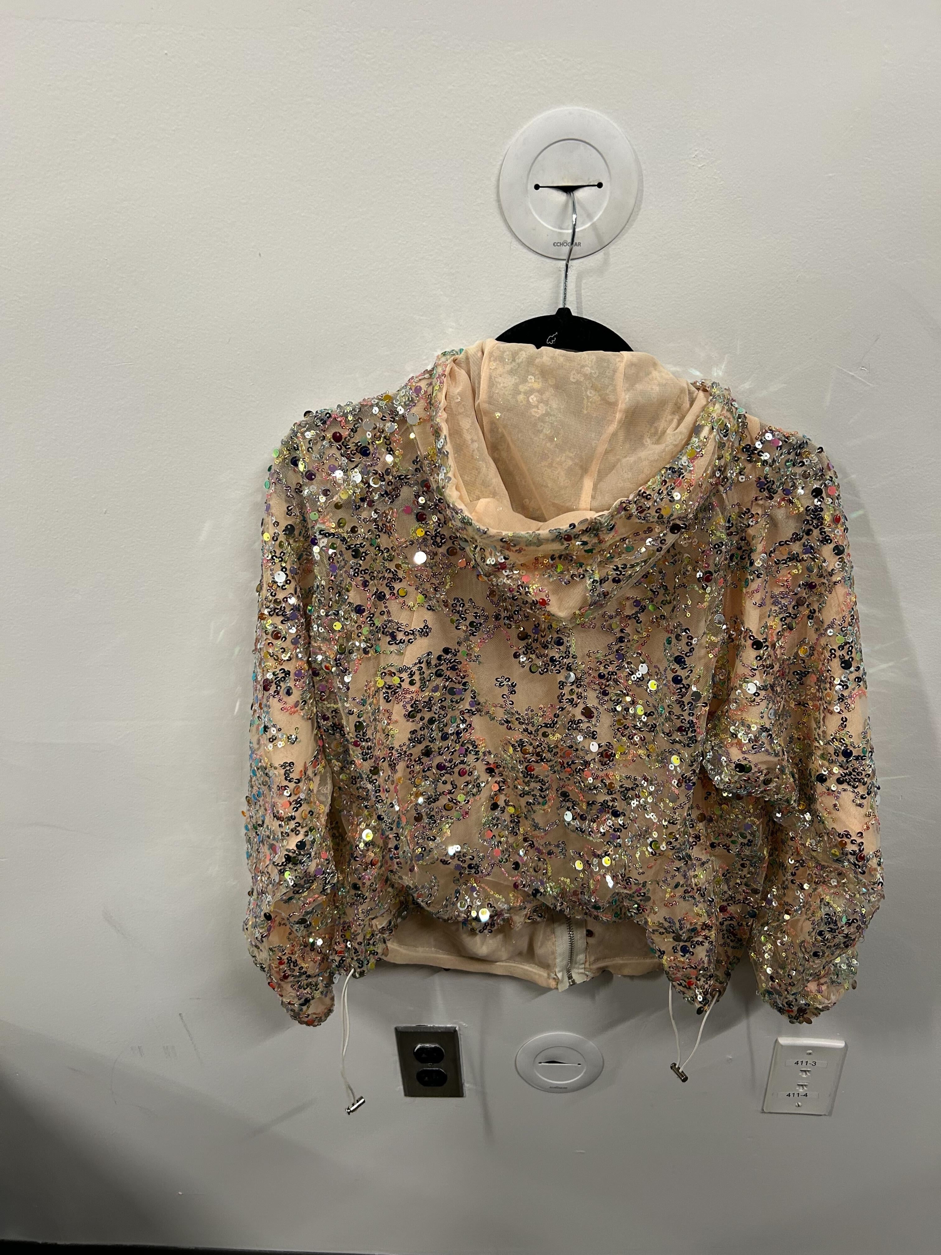 Jubilee Confetti-Sequin Hoodie
