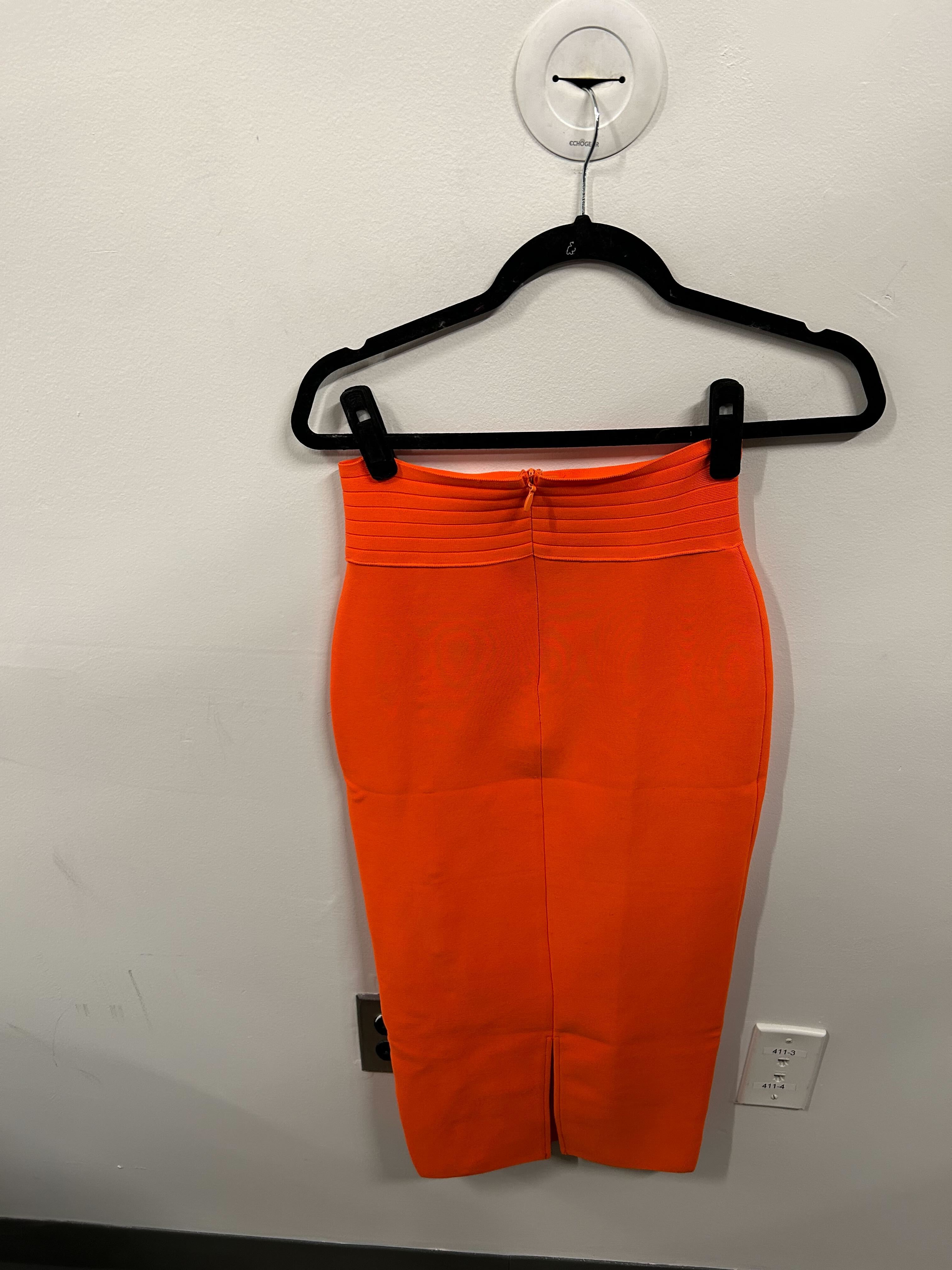 Marigold High-Waist Button Skirt