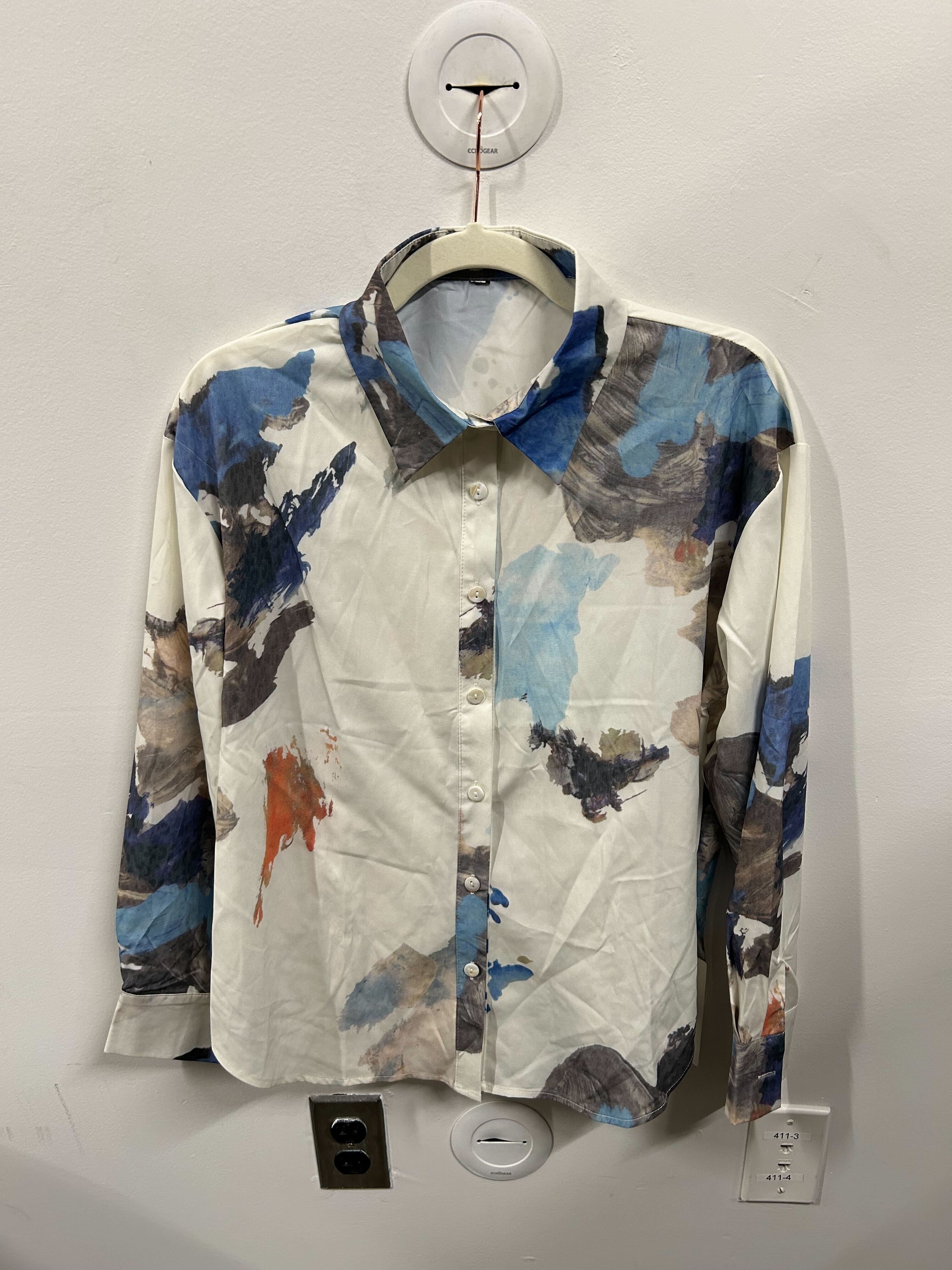 The Abstract Expressionist Button-Down