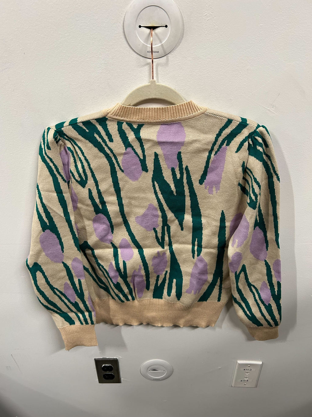 Artisan Meadow Intarsia Cardigan