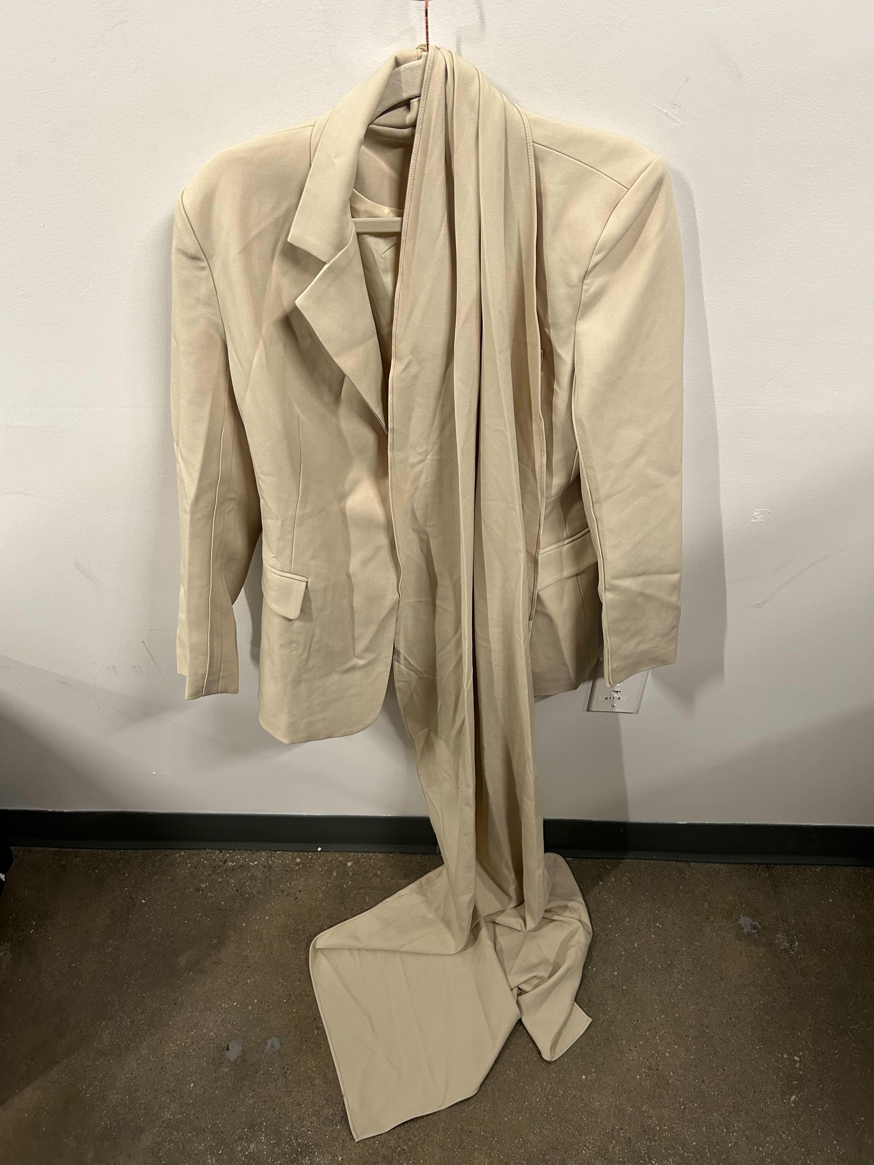 The Architect's Draped Blazer