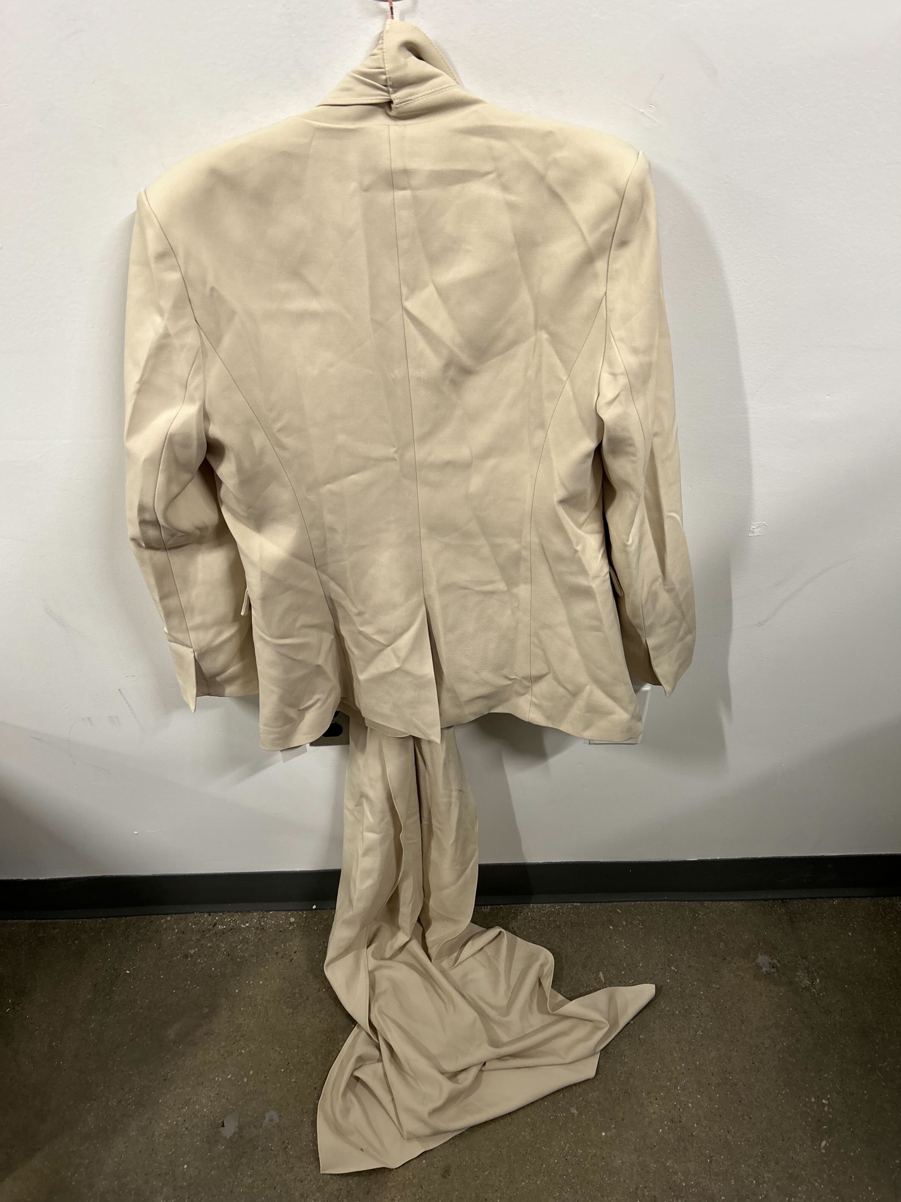 The Architect's Draped Blazer