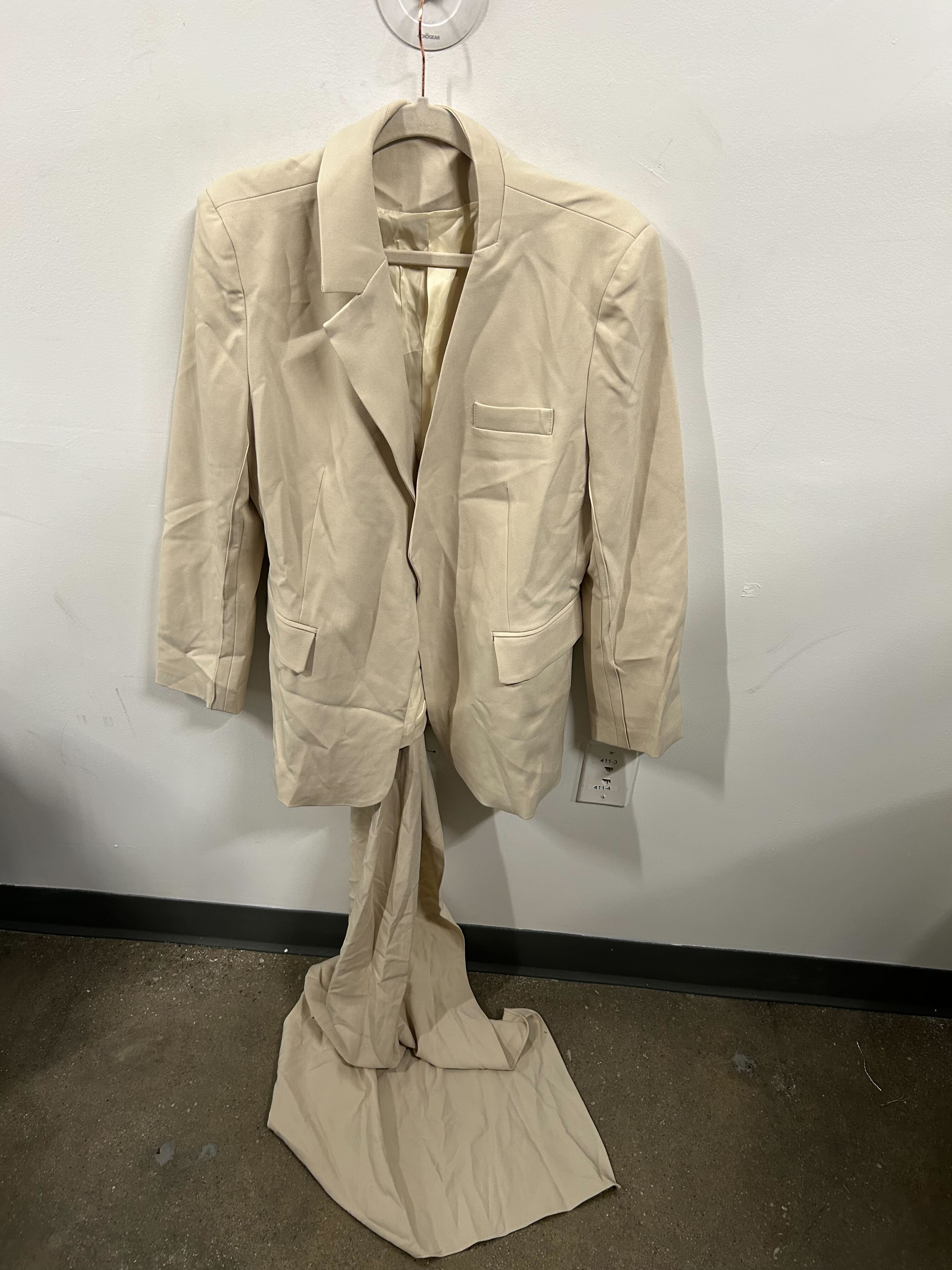 The Architect's Draped Blazer