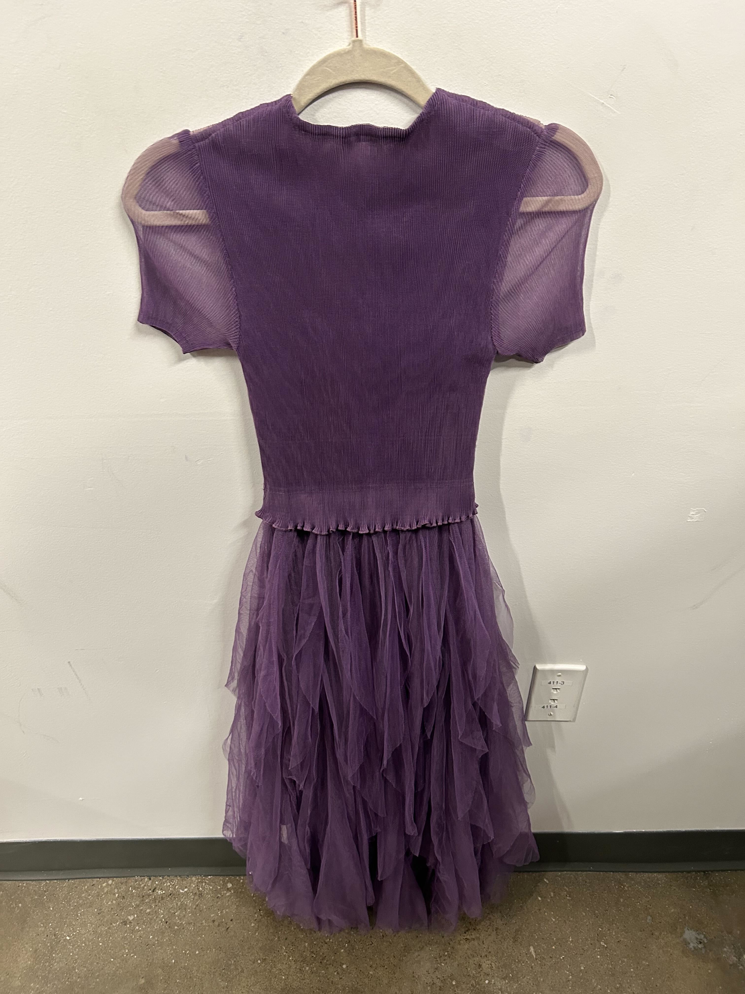 The Plum Contraste Tulle Dress