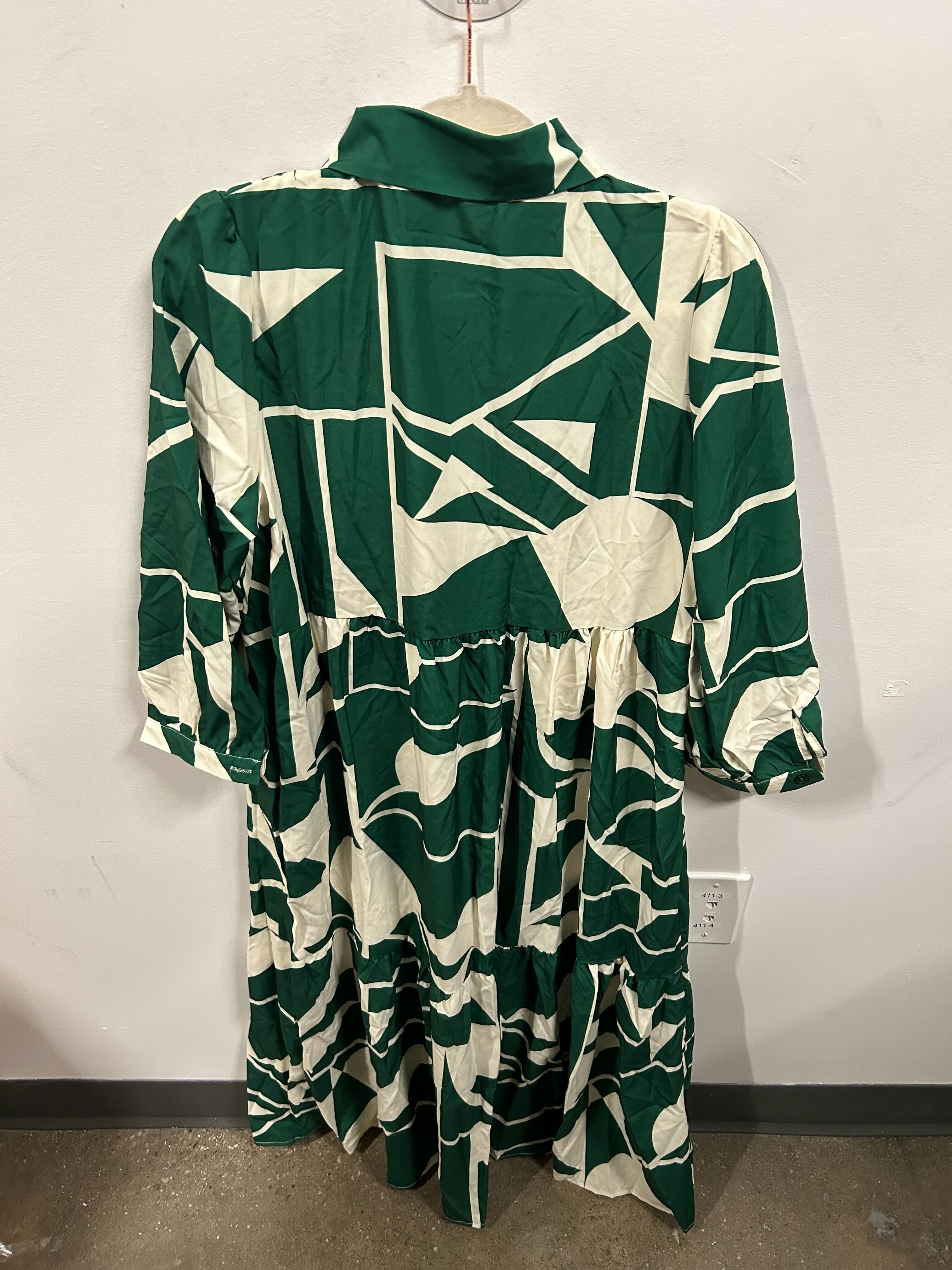 The Marais Graphic Print Shirtdress