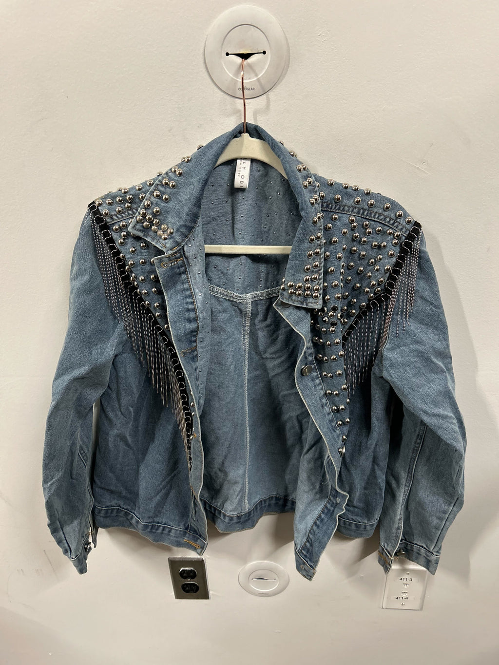Midnight Rodeo Embellished Denim Jacket