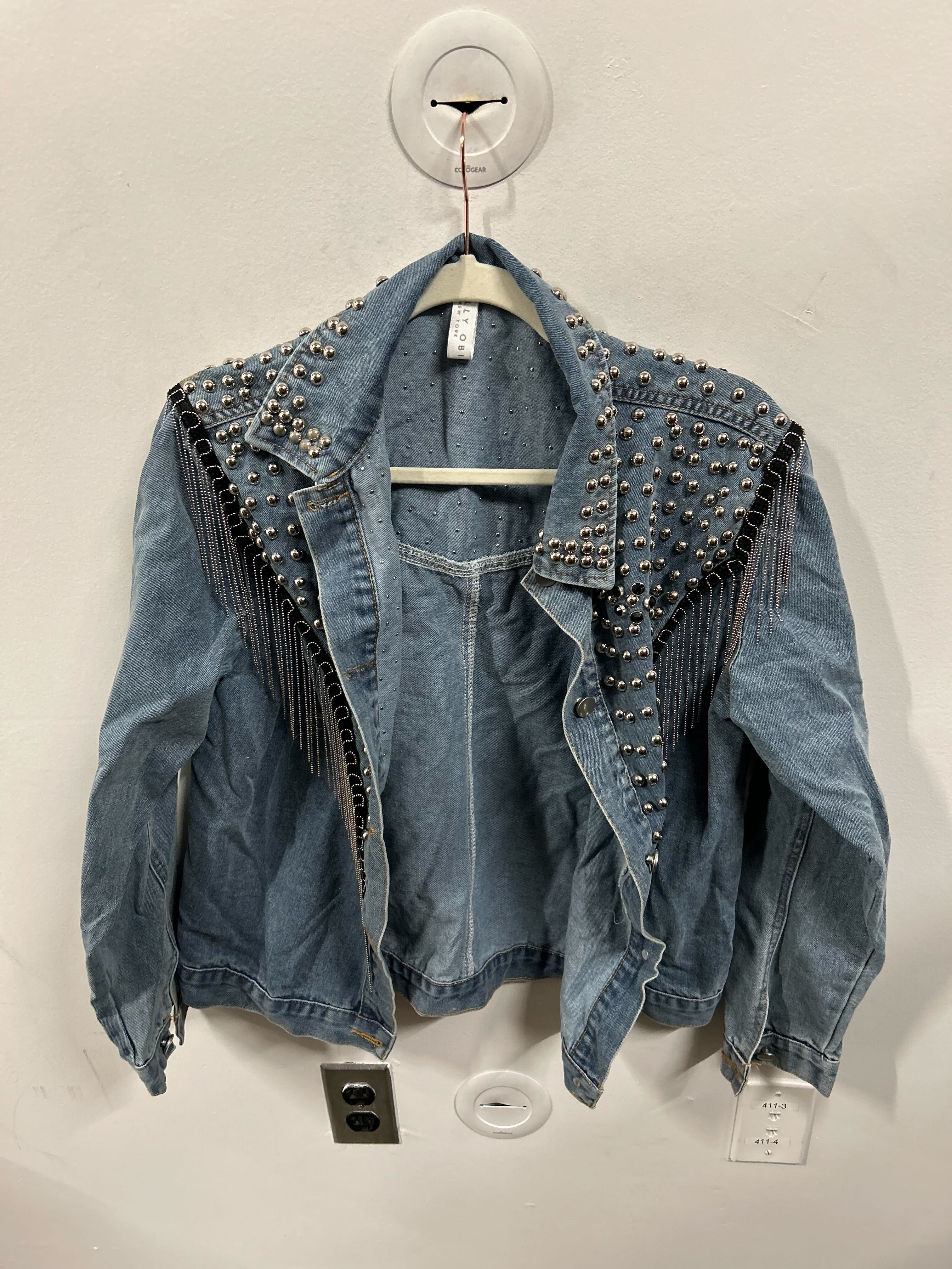 Midnight Rodeo Embellished Denim Jacket