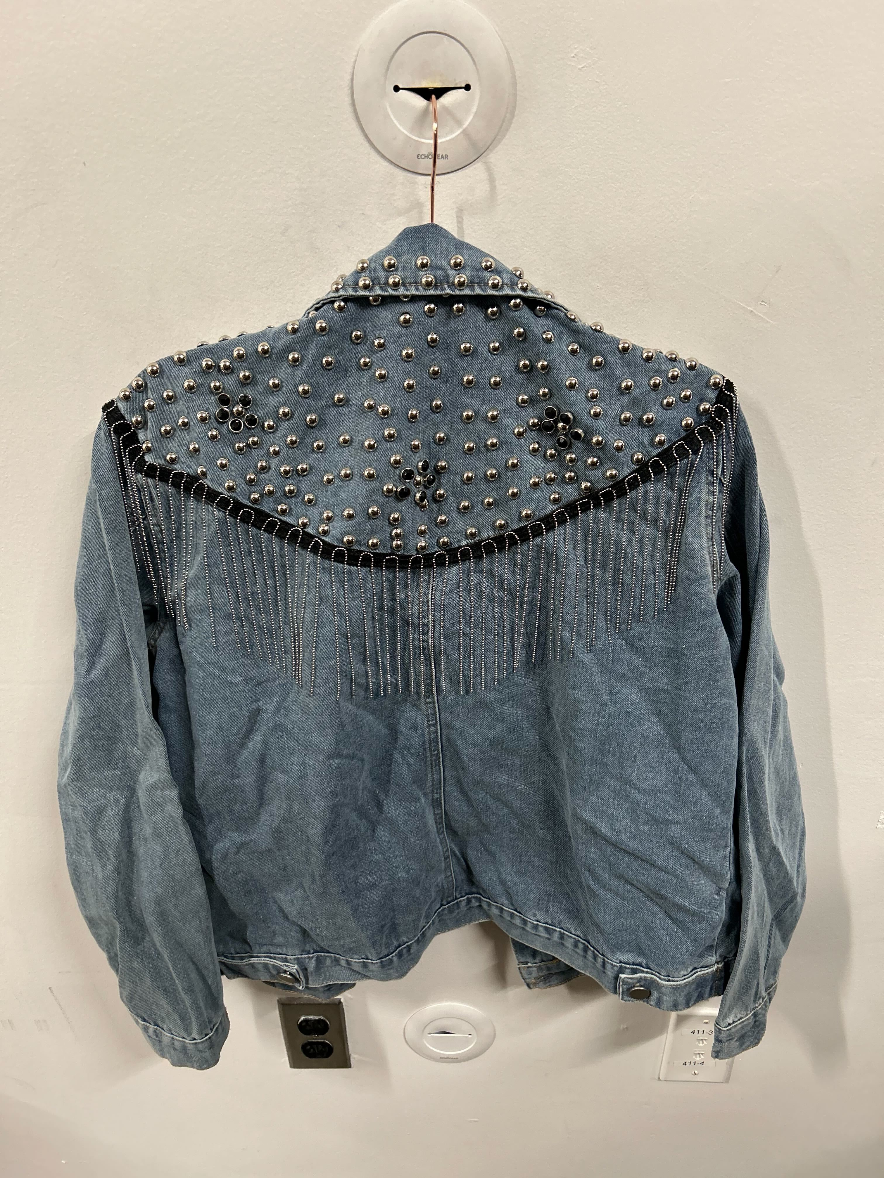 Midnight Rodeo Embellished Denim Jacket