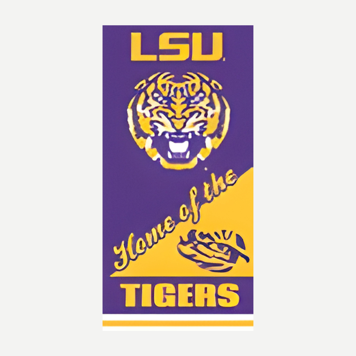 LSU Tigers Beach Towel