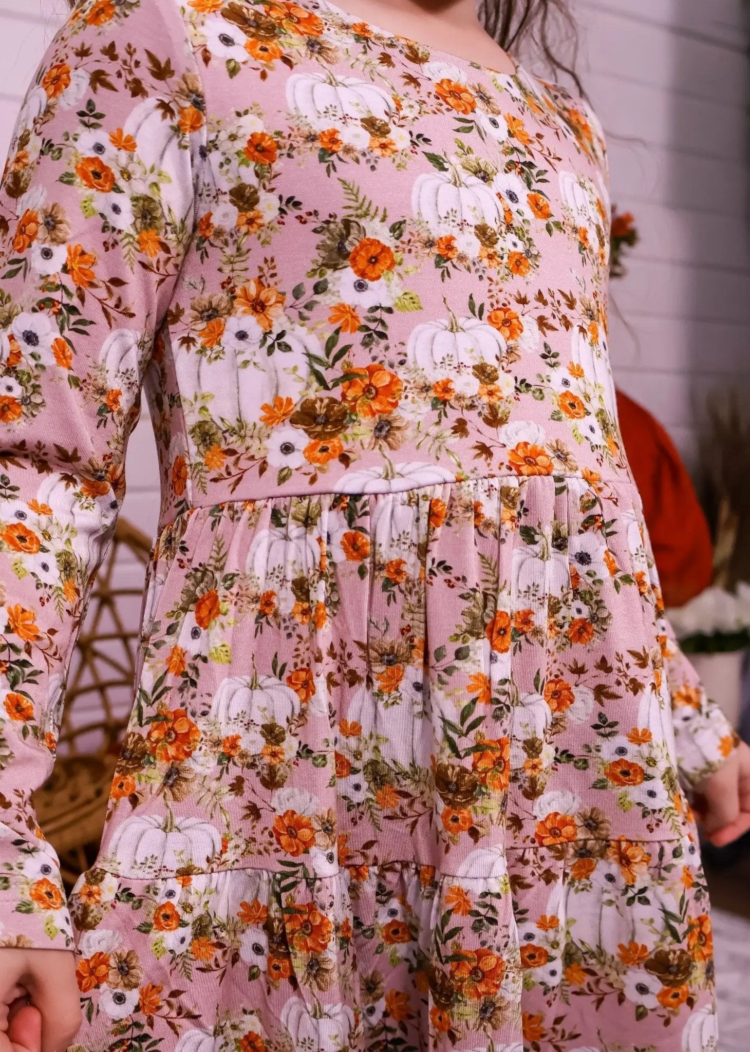 Long Sleeve Twirl Dress & Short Set