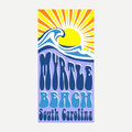 Myrtle Beach Sunset Towel