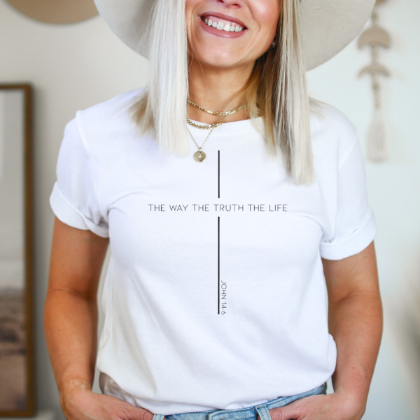 The Way The Truth The Life Graphic Tee 5425