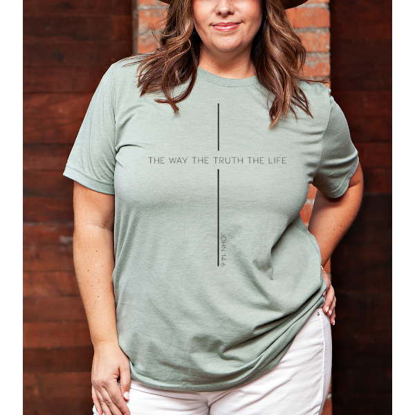 The Way The Truth The Life Graphic Tee 5425