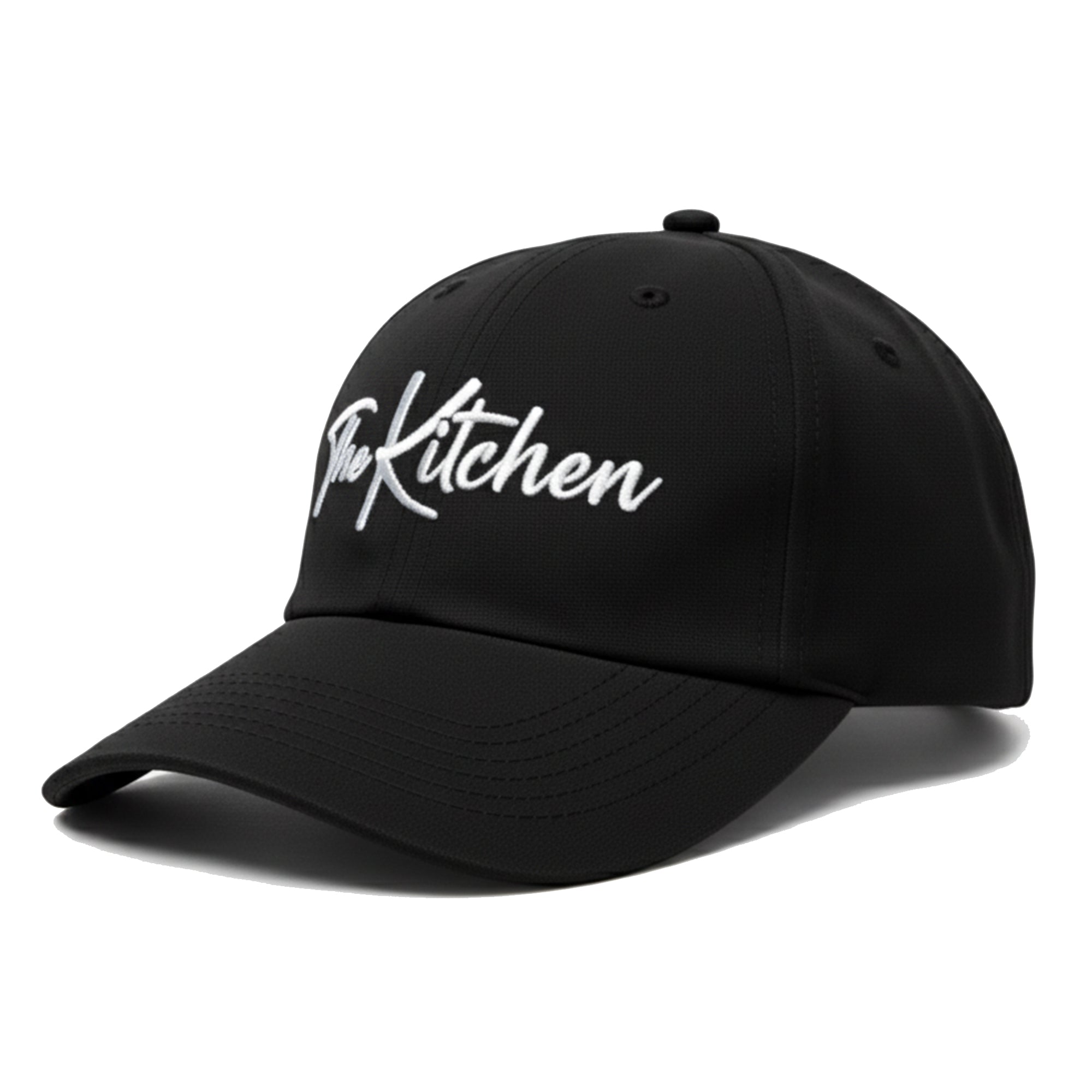 Black Unstructured Hat