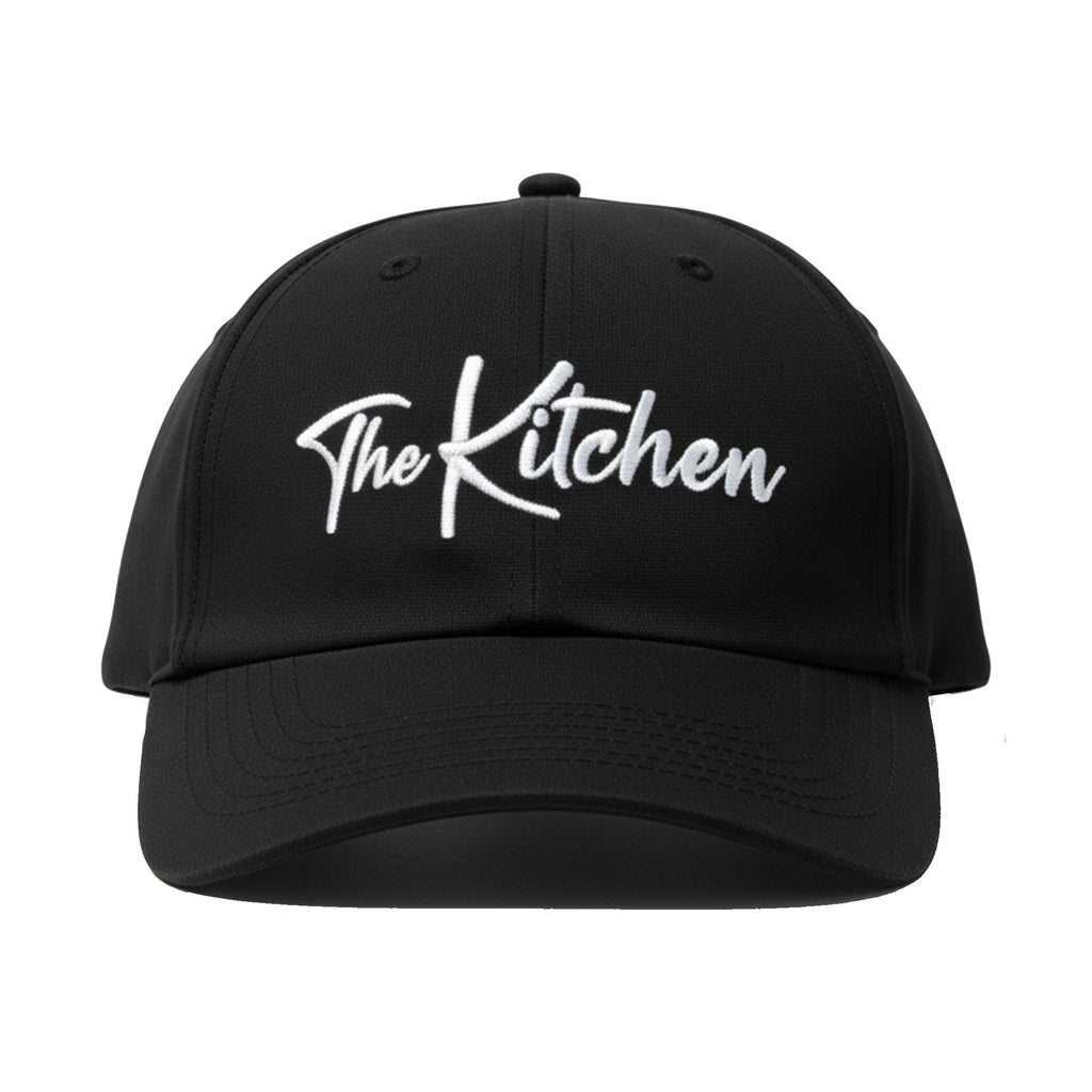 Black Unstructured Hat