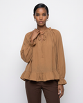 The Sedona Crinkle-Gauze Blouse
