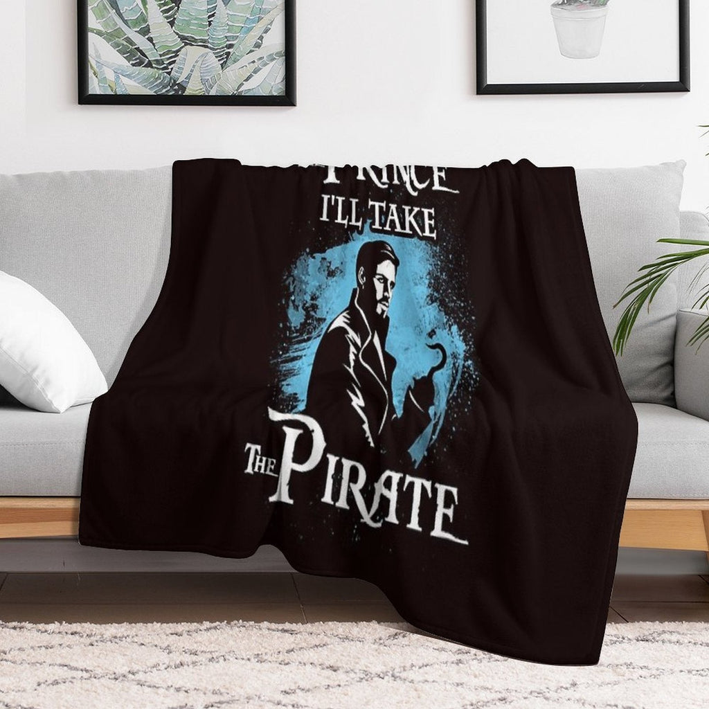 Keep The Prince, I'll Take The Pirate Throw Blanket