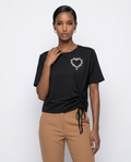 Midnight Crystal-Heart Tee