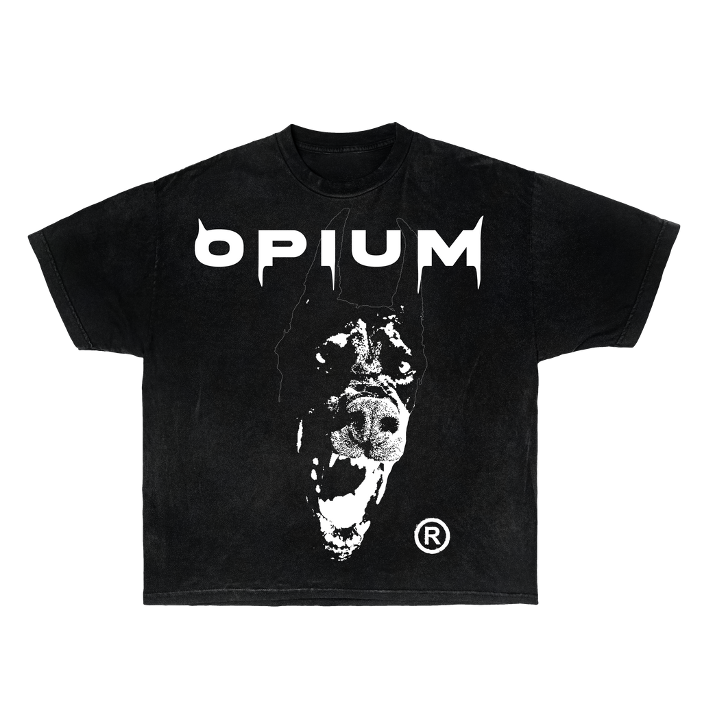 Opium Dobermann Streetwear Tee